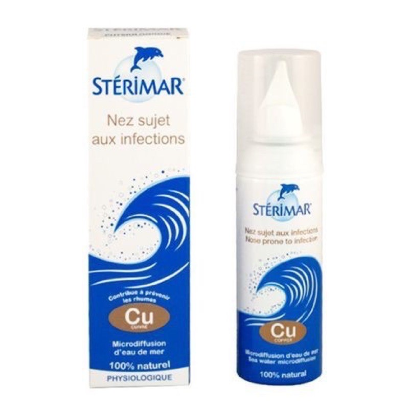 Xịt mũi cá heo Sterimar các loại 50ml