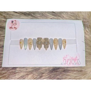 [NailBox] Móng úp mắt mèo gấu đá cao cấp