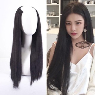 Tóc Giả Kẹp Chữ U Thẳng Dài 60cm – Tóc Dài Tự Nhiên, Kẹp Gọn Trong 5 Giây!
