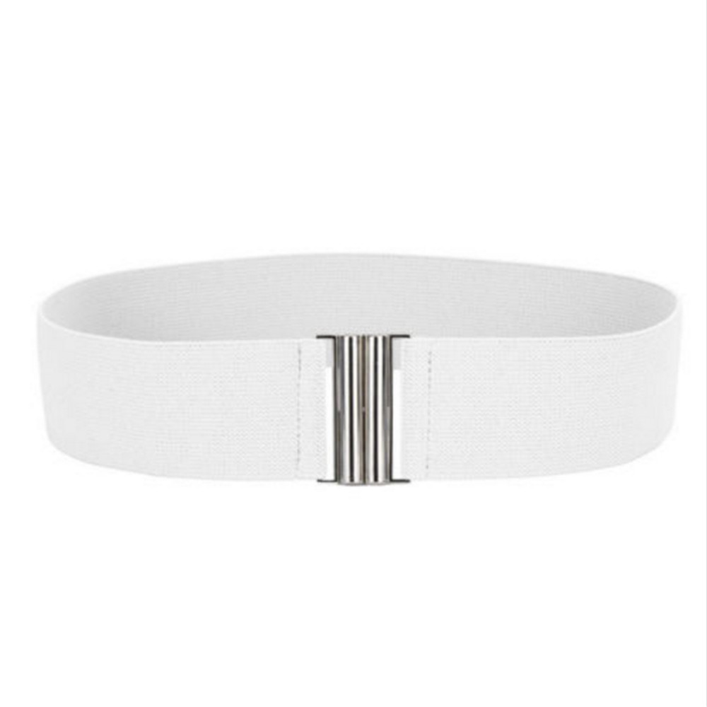 Thắt lưng da khóa bạc thiết kế đơn giản sành điệu