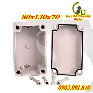 Tủ Điện Nhựa💥VIP💥hộp điện, bằng nhựa ABS chất lượng cao dày dặn chống thấm DS-AG-0813 (80*130*70)