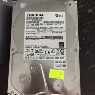 Ổ cứng hdd Toshiba 2tb