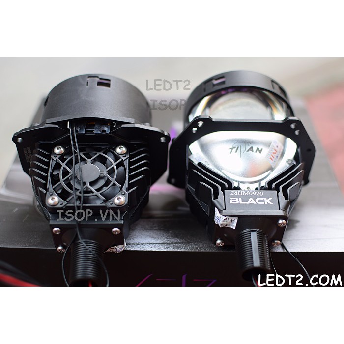 [LEDT2 ISOP] Đèn Bi - LED Nvel Titan Black [Bảo hành 2 năm] [Số lượng: 1 cái]