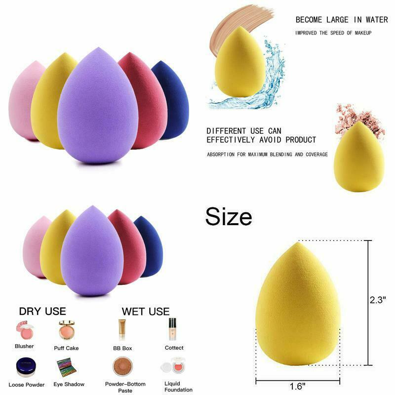 Mút tán trang điểm hình giọt nước tiện lợi