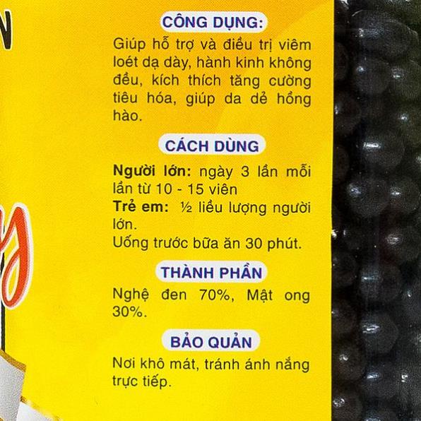 Viên nghệ đen VHoney