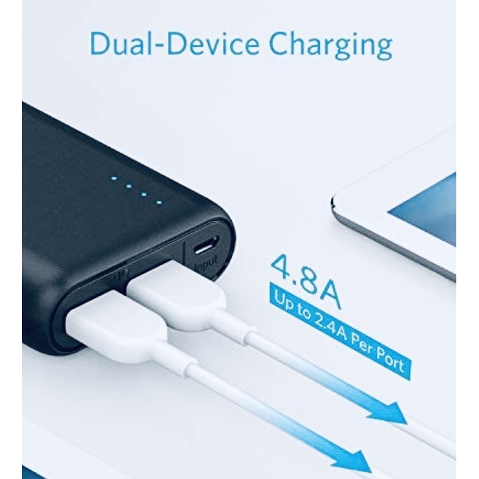 Pin sạc dự phòng Anker PowerCore dung lượng 20100mAh - Màu trắng