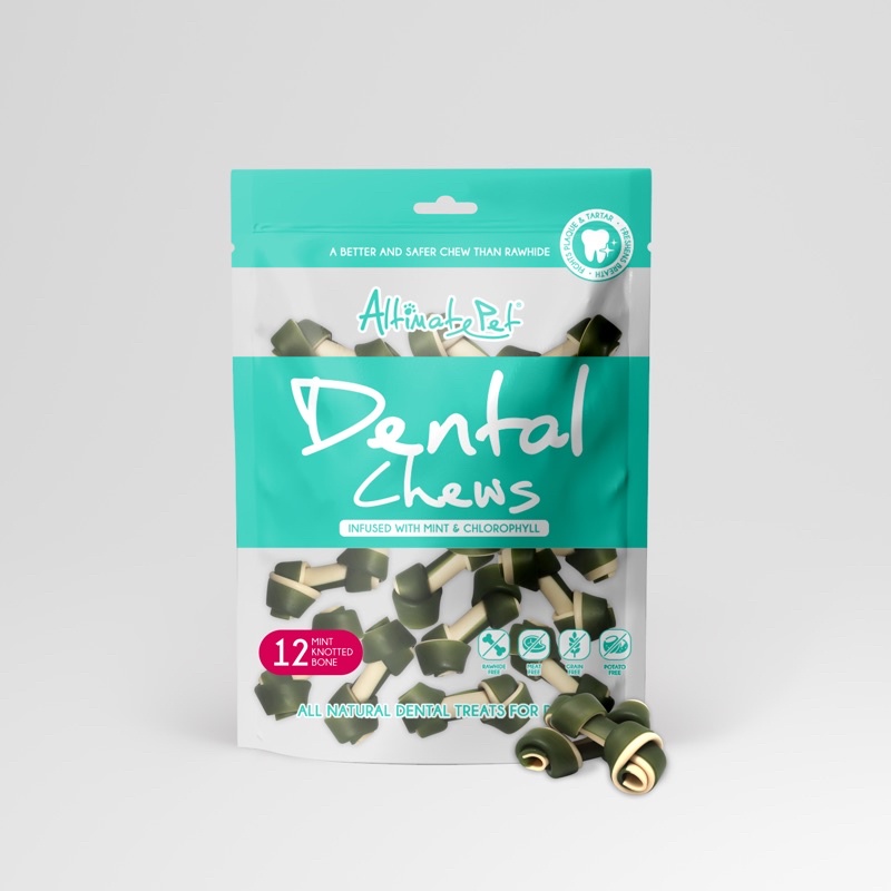 Xương gặm sạch răng Dental Chew - 12 xương nơ