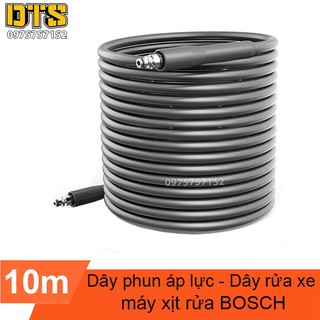 10m Dây phun áp lực cho máy phun xịt rửa Bosch - Phụ kiện máy phun xịt rửa xe Bosch - Ống dây thay thế máy rửa xe Bosch