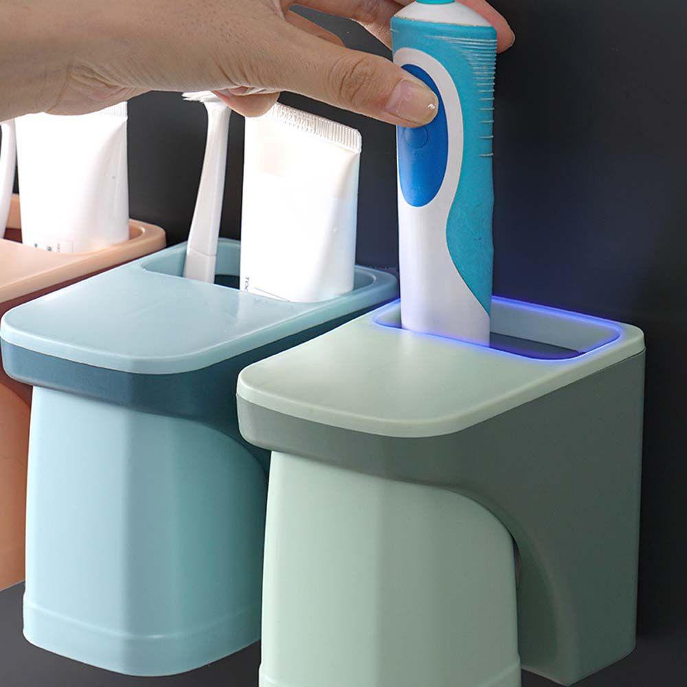 JARRED Giá Đỡ Bàn Chải Đánh Răng / Lược Gắn Tường Nhà Tắm Tiện Lợi