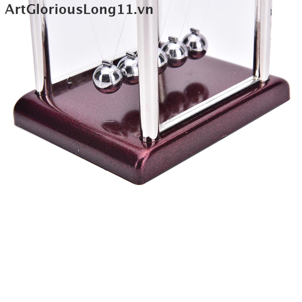 [ArtGloriousLong11] Đồ Chơi Bóng Cân Bằng Newton Khoa Học Vật Lý Để Bàn Vui Nhộn Làm Quà Tặng