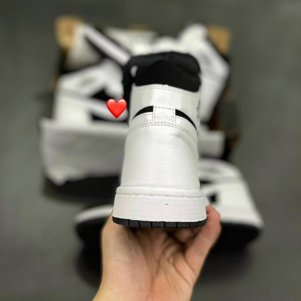 Giày Sneaker Jordan 1 High Trắng Đen , Giày Jordan panda cao cổ Thể Thao Nam Nữ Cao Cổ Full Phụ Kiện | BigBuy360 - bigbuy360.vn