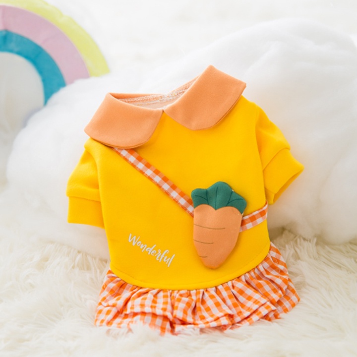 Áo Cho Chó Mèo Thú Cưng Dạng Váy Đầm - Áo Mùa Đông Cho Chó Mèo #Tintin Pet Store