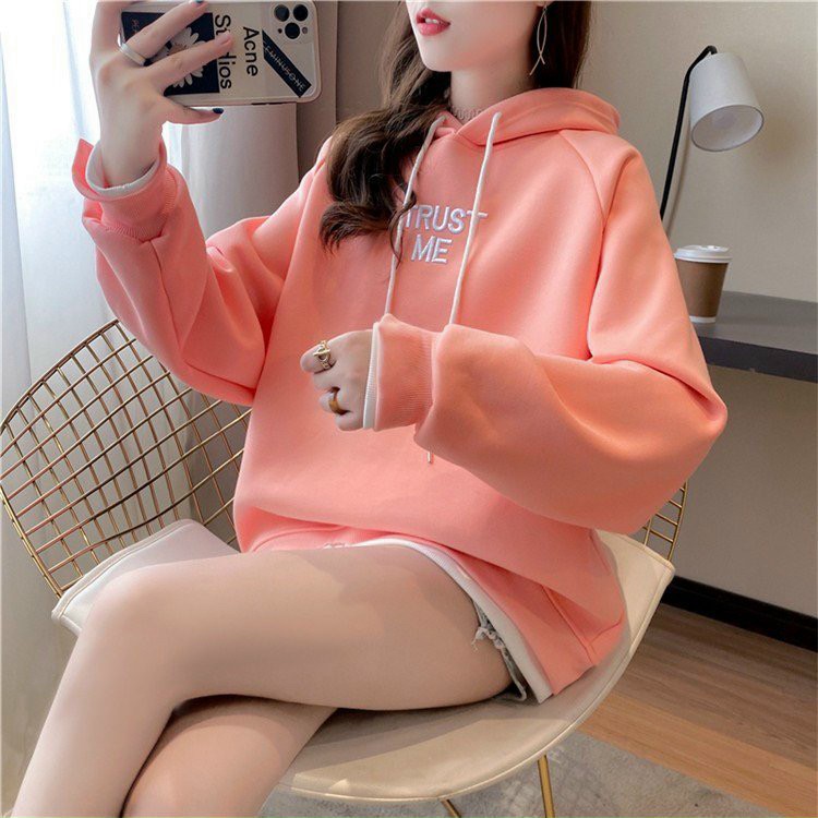 Áo hoodie nữ , áo khoác có nón , áo nỉ tay dài , áo khoác trùm đầu , áo ấm ,T-Fashion Shop AN007