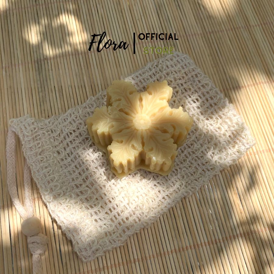 Xà phòng hoa tuyết Flora Toumores thiên nhiên phương pháp lạnh ngẫu nhiên, thích hợp làm quà tặng