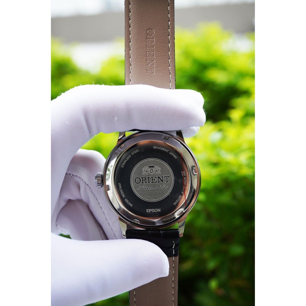 Đồng hồ nam Orie Bambino Gen 1 FAC00002W0 mặt bạc case 40.5mm. 3atm | BigBuy360 - bigbuy360.vn