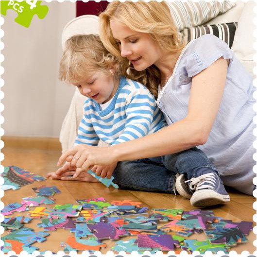 Vali xếp hình Khủng Long - Mideer Dinosaur Age Puzzle