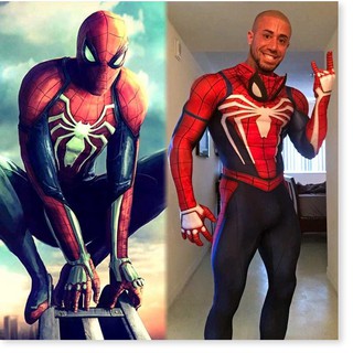 Bộ Trang Phục Spider Man Bộ Đồ Liền Thân Co Giãn Vải Lycra Người Nhện Với Mặt Nạ Trang Phục Halloween Cho Bữa Tiệc Hóa T