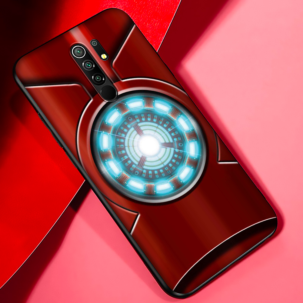 Ốp Điện Thoại Mềm Hình Marvel Iron Man Mp109 Cho Xiaomi Mi Max 3 8 9 F1 A1 A2 5x 6x Pro Lite Se