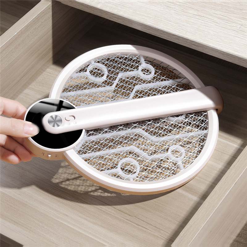 Electric Skeeter Rephay 3500V Insect Zapper Race 1000mAh Foldly USB Yêu cầu Muỗi nhanh Nhà thờ Swatter Killer  