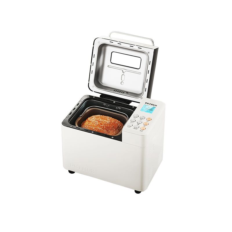 Máy Làm Bánh Mỳ Petrus PE8860 - 3 trong 1, Kích thước 220x350x310mm, Trắng