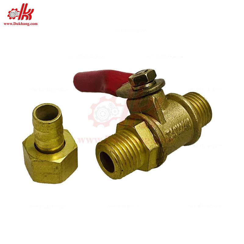 Van bi tay gạt đồng ren 13mm