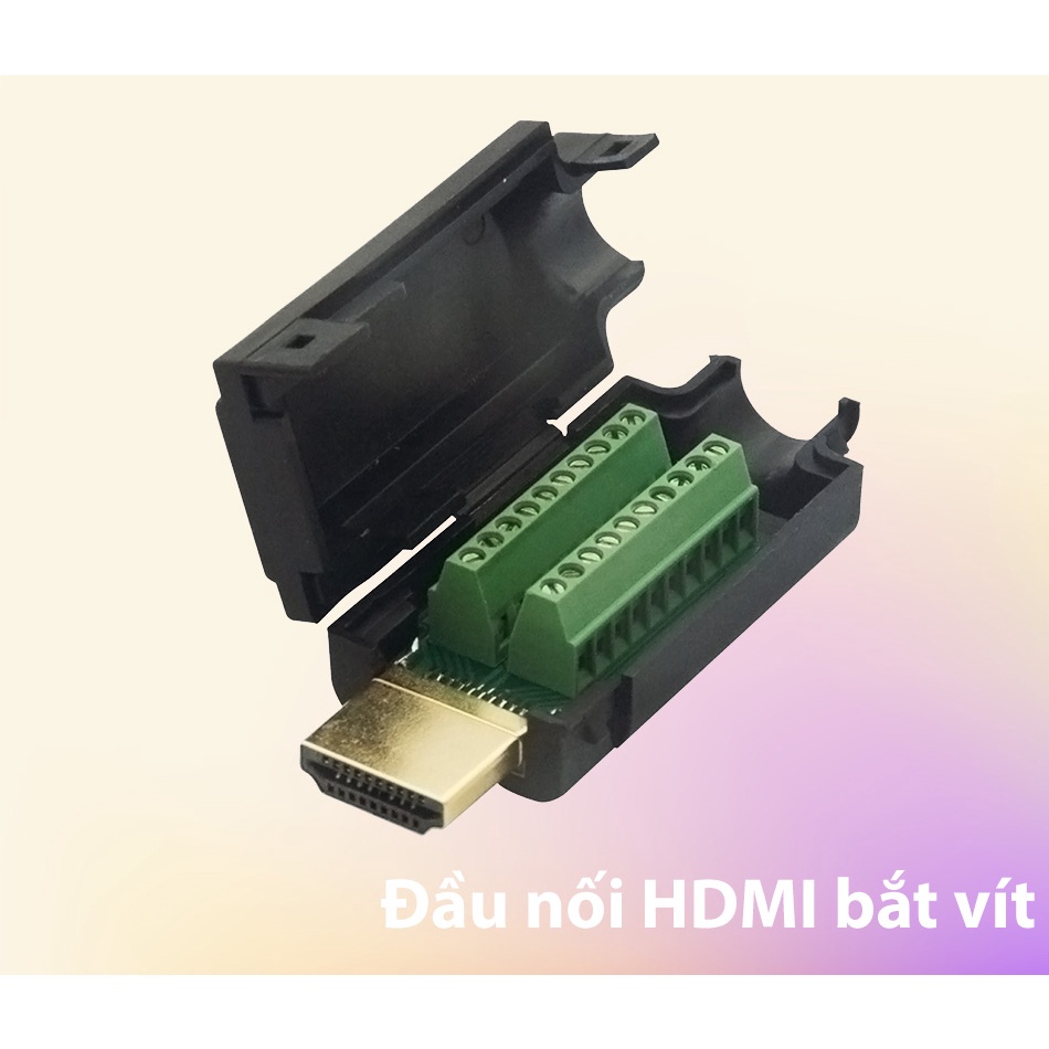 Đầu nối HDMI 2.0, 1.4 thay thế cáp hdmi hỏng, chập chờn
