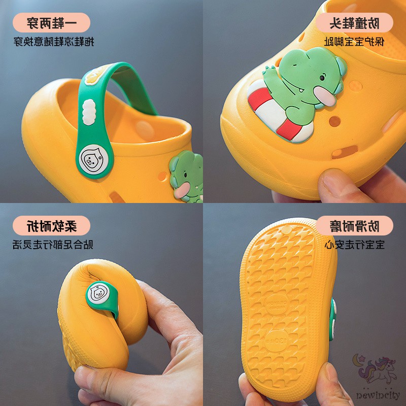 Giày sandal hình hoạt hình đáng yêu thời trang Hàn Quốc cho bé