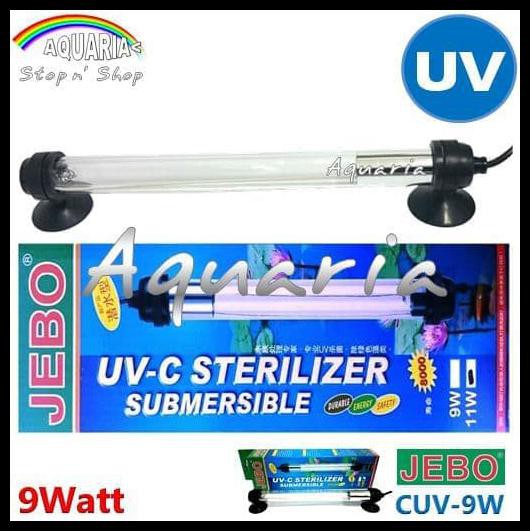 Đèn Chìm Uv-C 9 Watt Dưới Nước Jebo Cuv-09