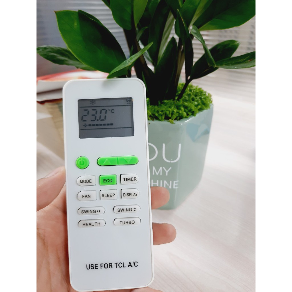 Remote Điều khiển điều hòa máy lạnh TCL 1&amp;2 chiều Inverter - Hàng tốt mới 100% Tặng kèm Pin