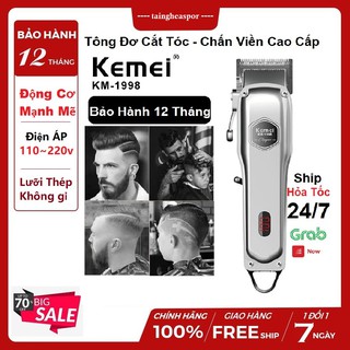 Tông đơ cắt tóc gia đình Kemei KM-Tiện lơi-1998-máy cắt tóc-máy hớt tóc