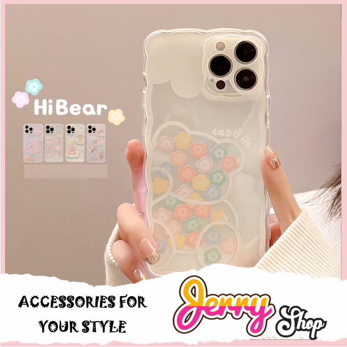 Ốp lưng iphone Gấu Hi! 6/6plus/6s/6splus/7/7plus/8/8plus/x/xr/xs/11/12/13/pro/max/plus/promax-jerry shop