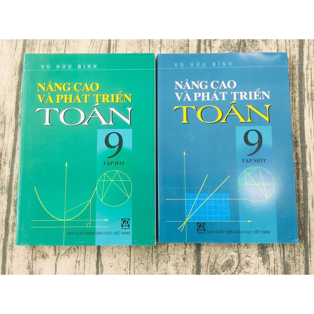 Sách - Nâng cao và phát triển Toán lớp 9 tập 1+2 ( 2 Cuốn)