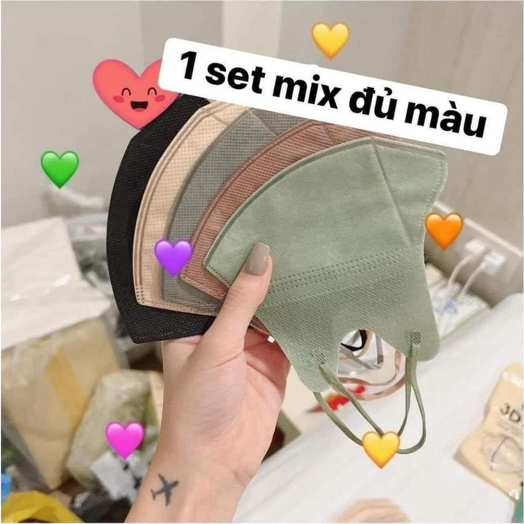 Set 200 Chiếc Khẩu Trang 5D Juli Mask Mẫu Thời trang mới