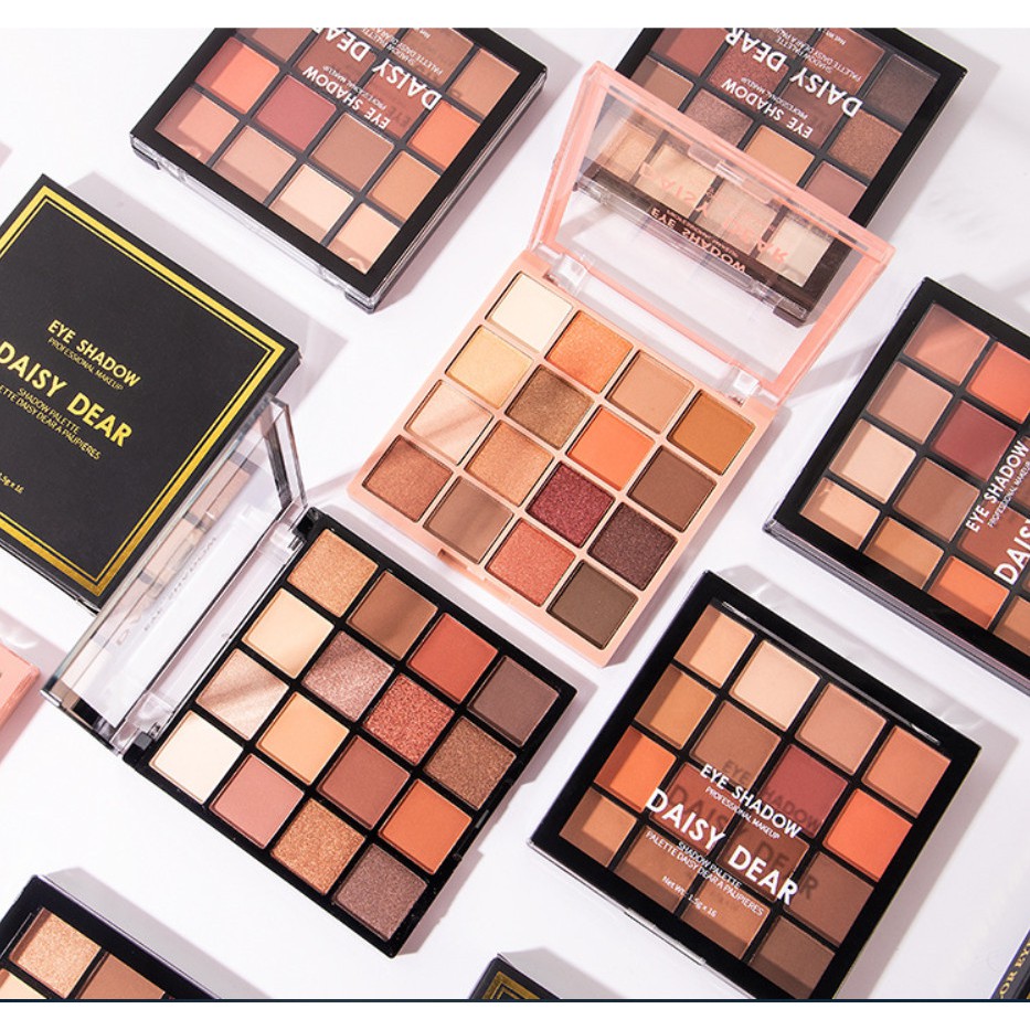 Phấn Mắt 16 Ô DAISYDEAR LX404 Tone Tây Kèm Cọ Chính Hãng Nội Địa | BigBuy360 - bigbuy360.vn