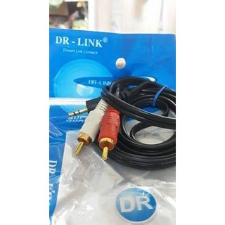 Cáp audio 3.5mm 1 ra 2