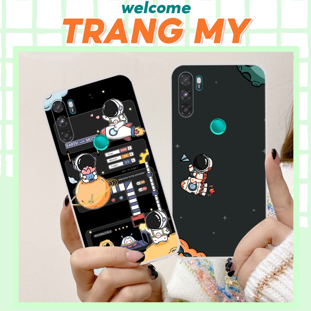 Ốp lưng Vsmart Active 3 hình vũ trụ, phi hành gia astronaut