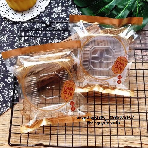 Khay túi bánh trung thu mooncake mây nhũ 150gr - 200gr