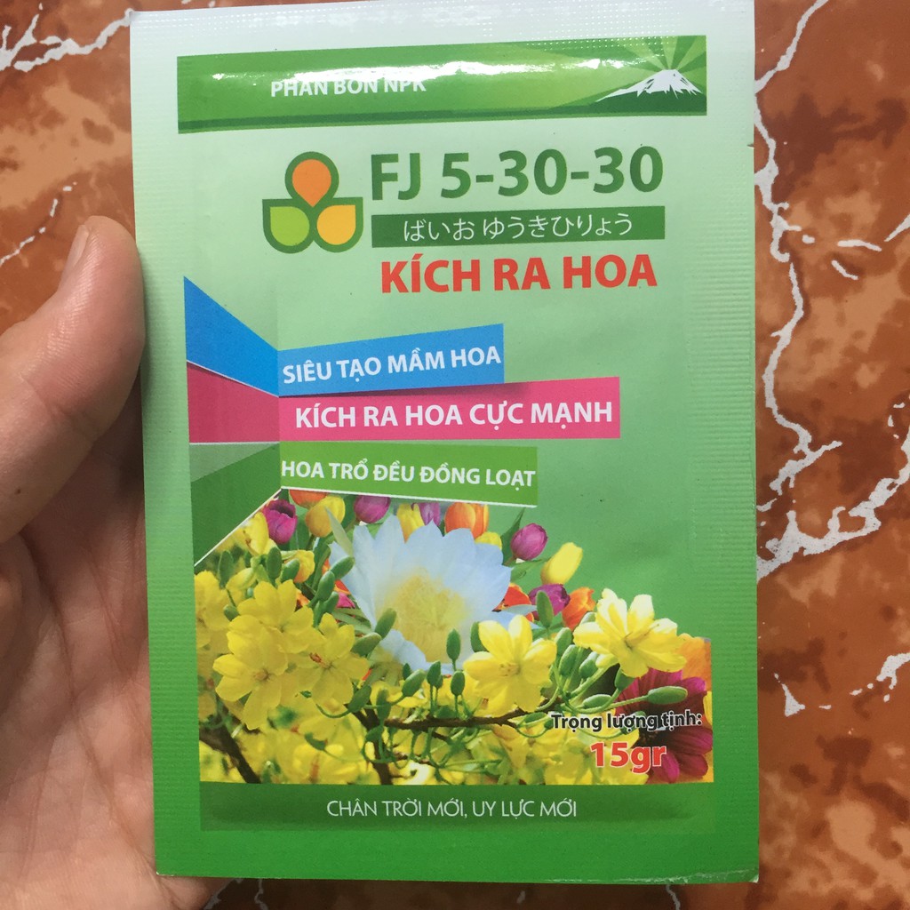 Kích ra hoa cực mạnh, siêu tạo mầm hoa, hoa trổ đều đồng loạt