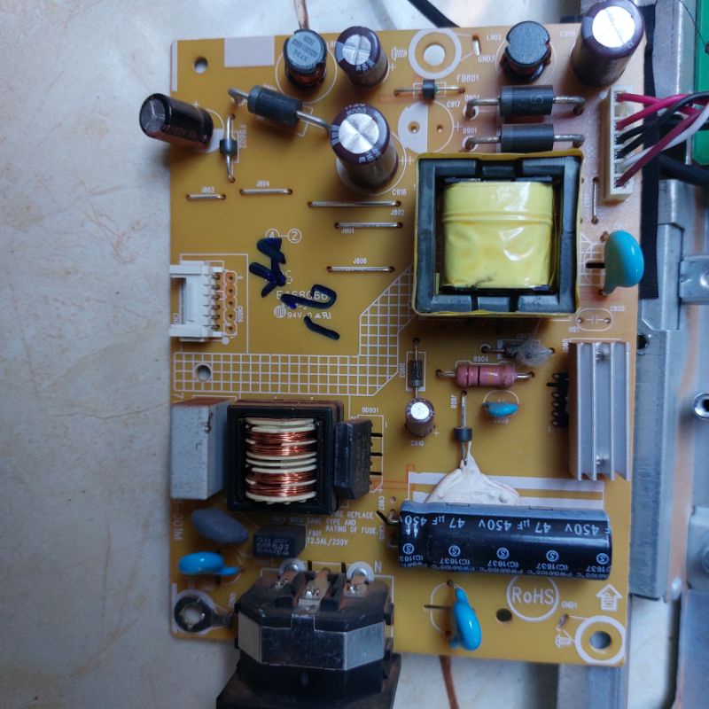 Board nguồn,board  tín hiệu màn LCD PHILIPS 223V zin tháo máy