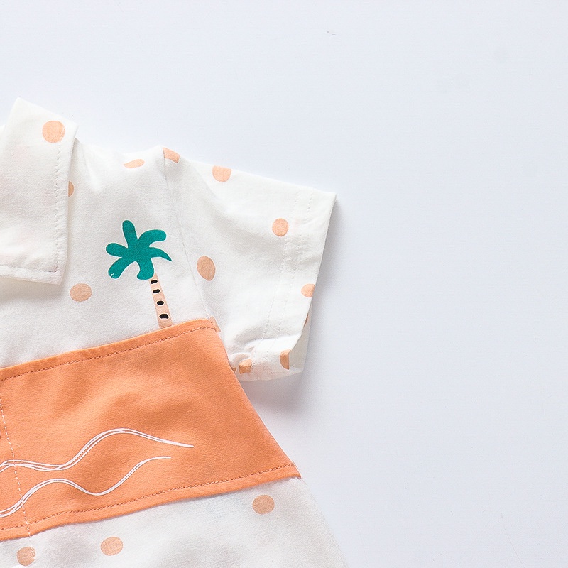 Summer Newborn Baby Romper Onesies Summer New Boys Baby Clothes Cotton Rompers Jumpsuit Bodysuit