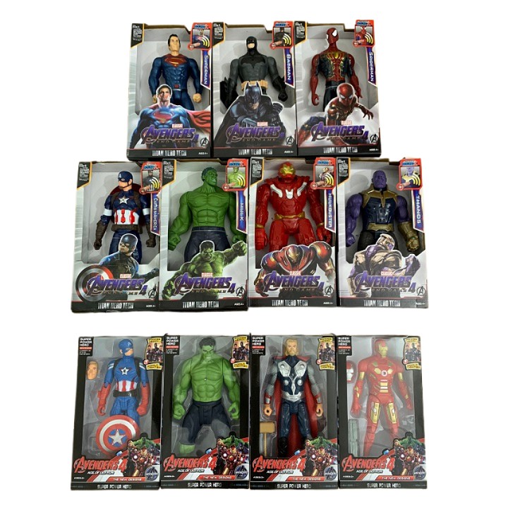 Đồ Chơi Mô Hình Siêu Anh Hùng KINPOW Cao Cấp Nhiều Nhân Vật Cho Bé Thỏa Sức Đam Mê Sưu Tập Avenger