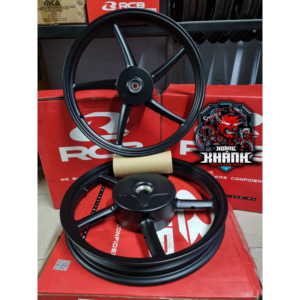 Mâm RCB 5 cây cho Vario, Click, Vision, AB, Beat, Scoopy