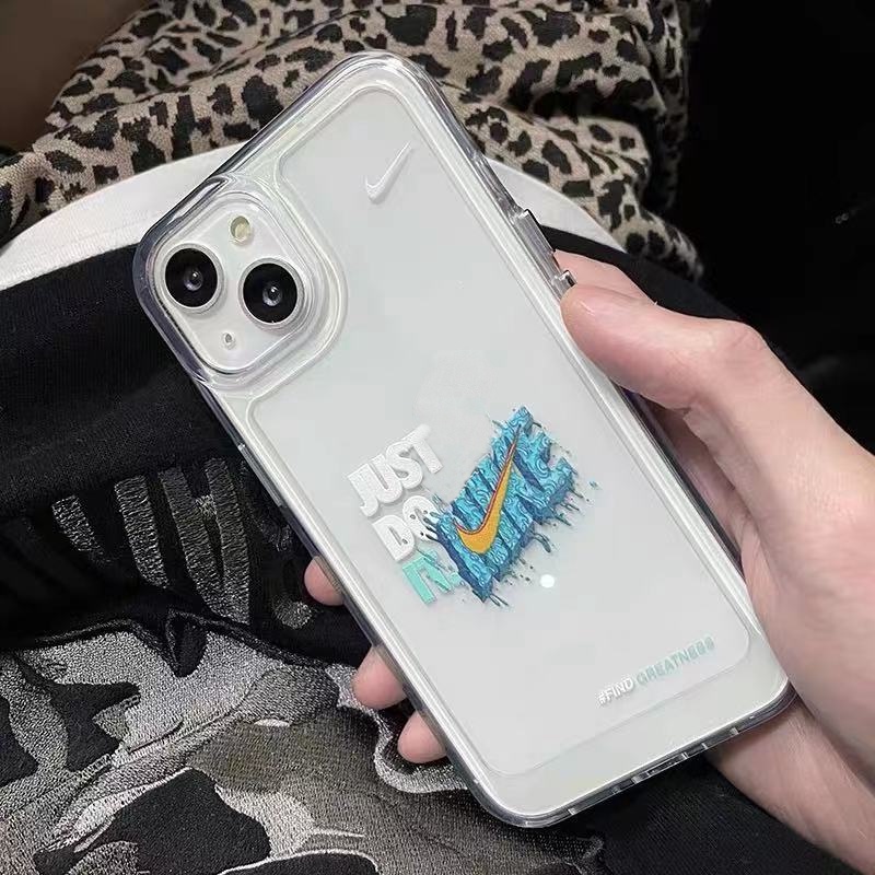Ốp Điện Thoại Trong Suốt In Chữ just do it Cho iphone 11 13 7 8 Plus 12 13Pro Max X XS Max 7 8 SE 2020