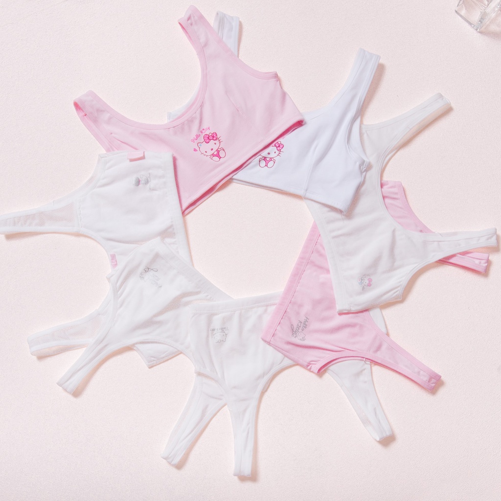 Áo Lá Học Sinh, Áo Lót Bé Gái Cotton Co&Com AL012 Chui Đầu, Ngực 2 Lớp Mềm Mịn, Thấm Hút Tốt | BigBuy360 - bigbuy360.vn