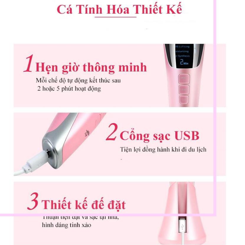[Combo]Máy Massage Mặt Làm Đẹp Da Nâng Cơ Photon Nóng& Lạnh EMS+Máy Rửa Và Mát Xa Da Mặt Cho Da Nhạy Cảm-Beauty Top Spot | BigBuy360 - bigbuy360.vn