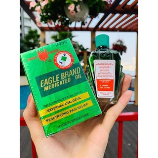 [Hàng Mỹ] Dầu gió Con Ó 24ml, dầu gió Mỹ Eagle Brand