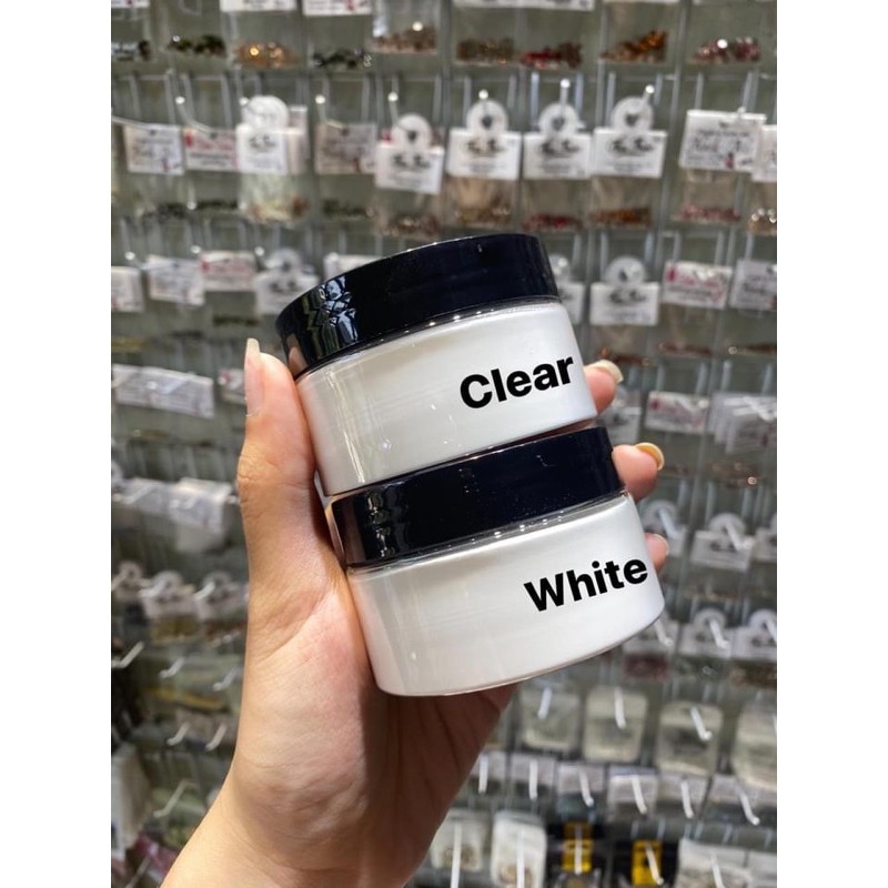 Bột Mỹ đắp móng clear - trắng