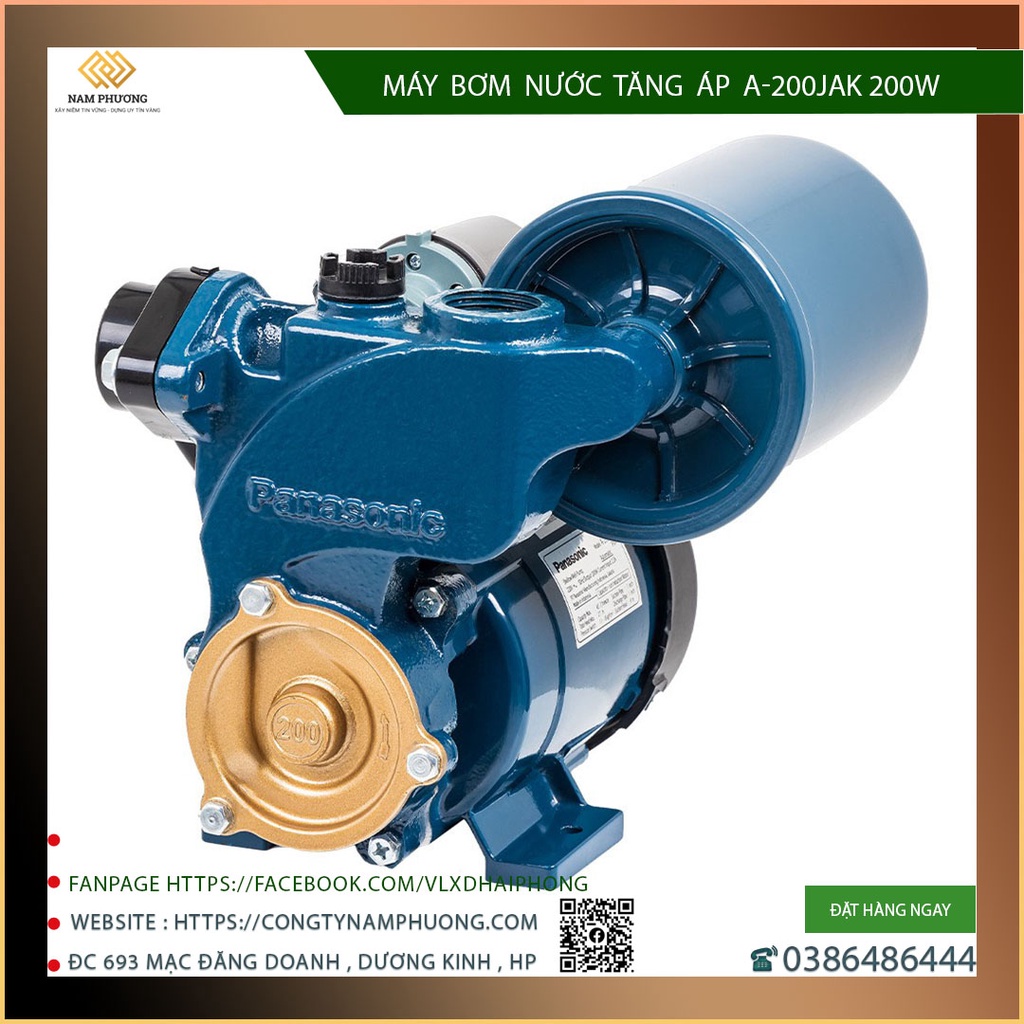 MÁY BƠM TĂNG ÁP A‑200JAK