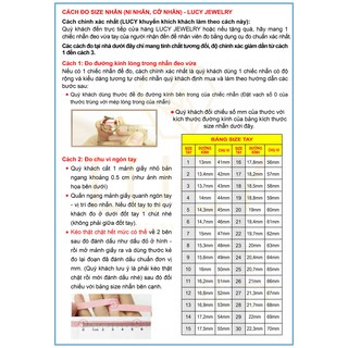 Nhẫn cặp bạc Lucy ND045