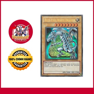 HOT!! [Thẻ Bài Yugioh Chính Hãng] Blue-Eyes White Dragon - Rồng Trắng Mắt Xanh Chuẩn 100% Siêu Hiếm!!!